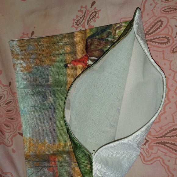 Fox Hunting Horse Pillow Cover Jump Horse English Saddle Hound Beagle England - Picture 8 of 13